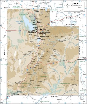 Download UTAH MAP to print